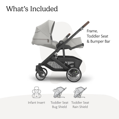 UPPAbaby Cruz V3 Stroller Car Seat Compatible Effortless Day To Day Maneuverability