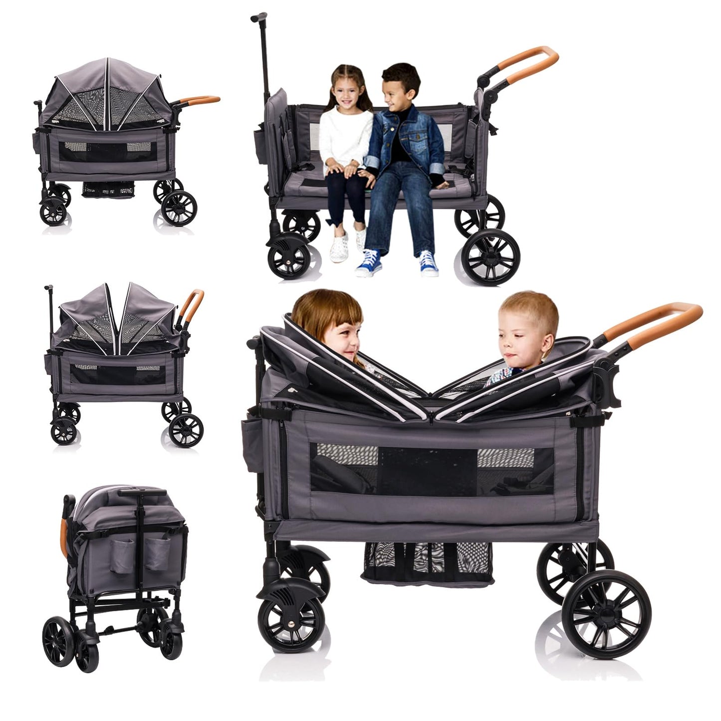 Wagon Stroller For Two All Terrain Travel