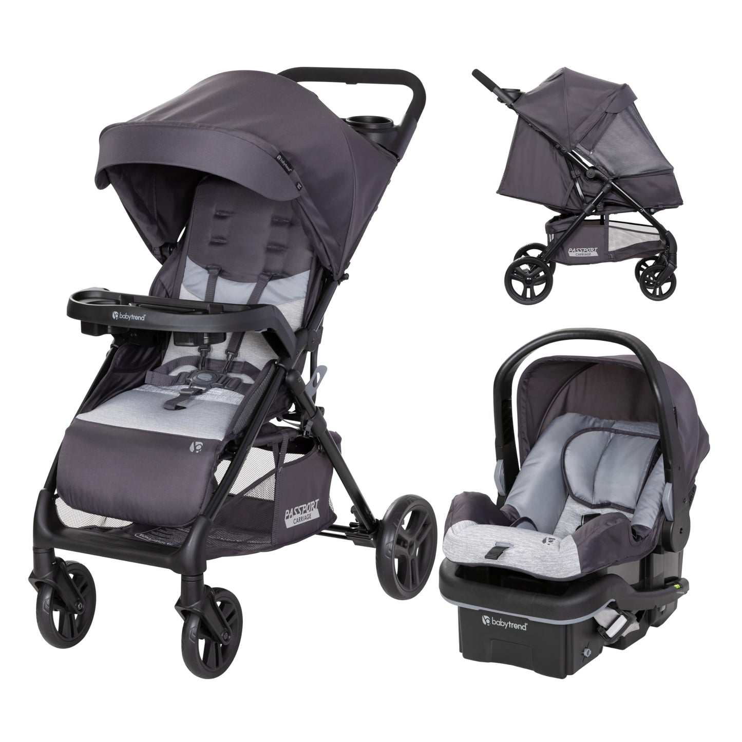 Baby Trend Passport Cargo Travel System With EZ Lift Plus Car Seat