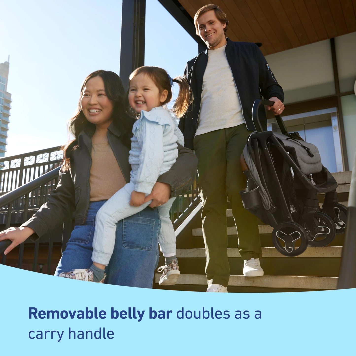 Graco Ready2Jet Compact Stroller With One Hand Automatic Fold For Easy Travel In Any Venue