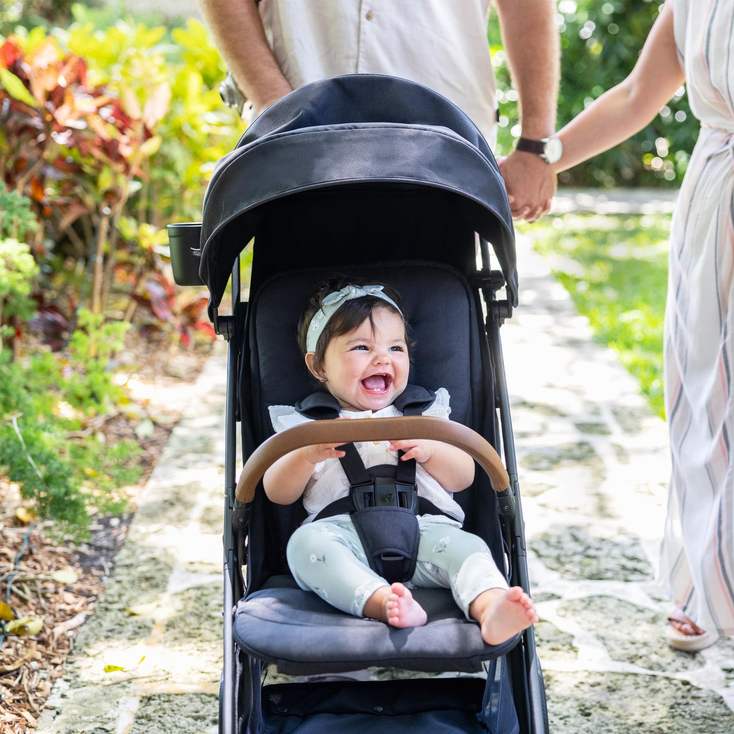 Joie Nutmeg Compact Stroller Lightweight One Hand Fold