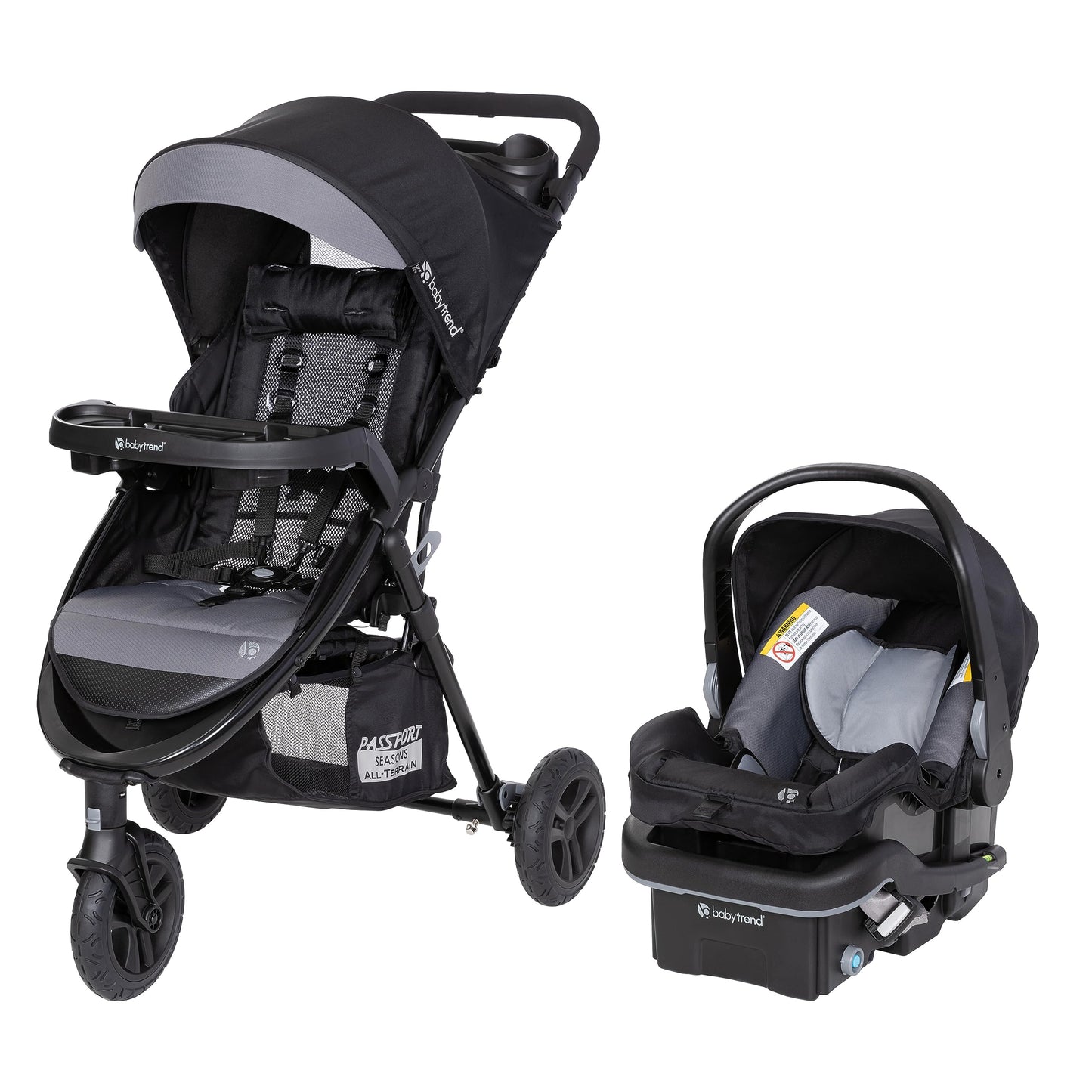 Baby Trend Passport Cargo Travel System With EZ Lift Plus Car Seat