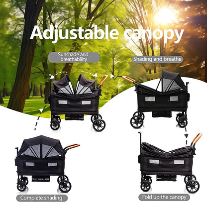 Wagon Stroller For Two All Terrain Travel