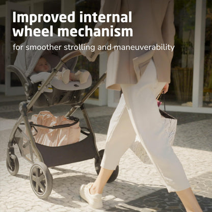 Maxi-Cosi Zelia Luxe 5 In 1 Modular Travel System With Mico Luxe Infant Car Seat