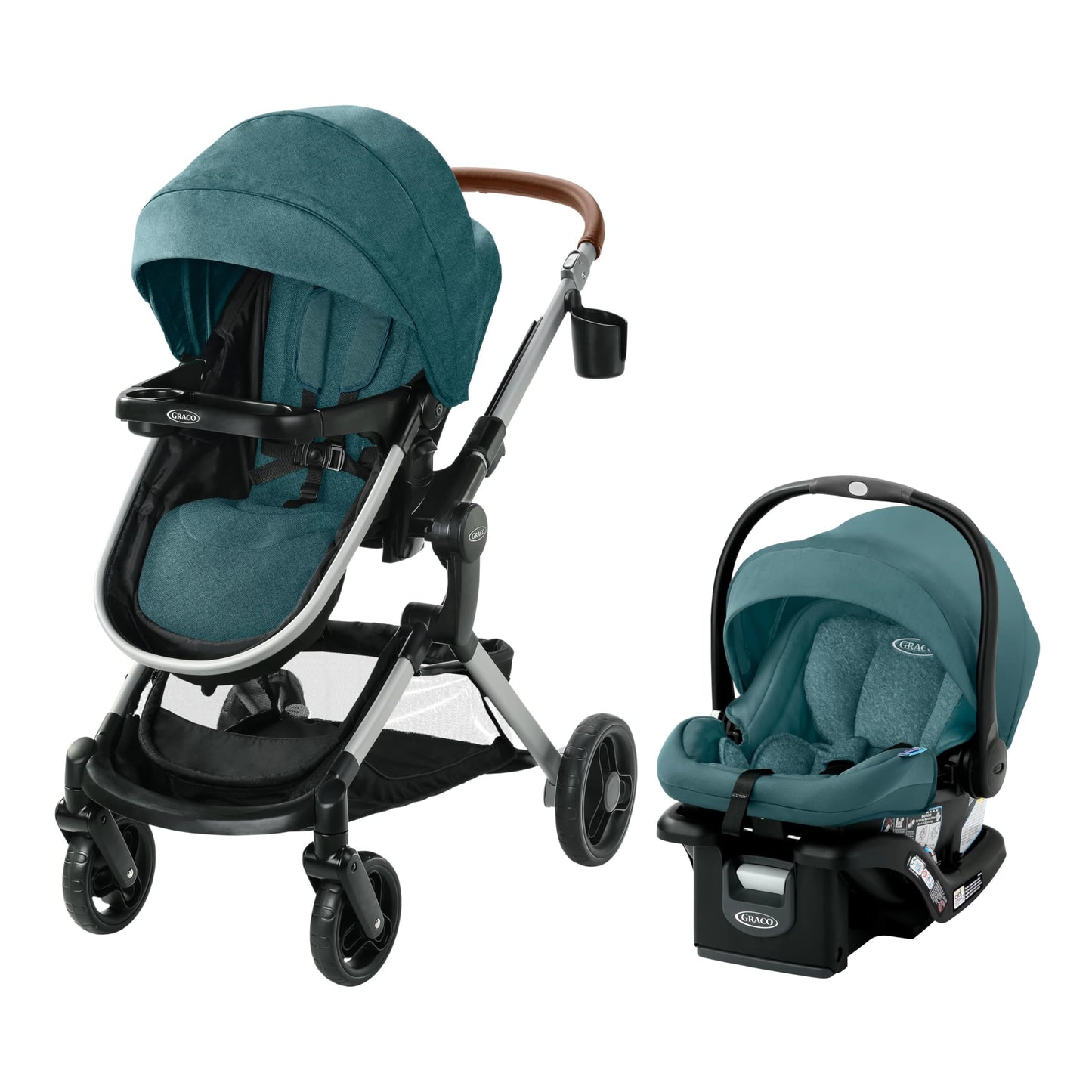 Graco Modes Nest Travel System With Slide2Me Height Adjustable Seat
