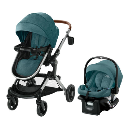 Graco Modes Nest Travel System With Slide2Me Height Adjustable Seat