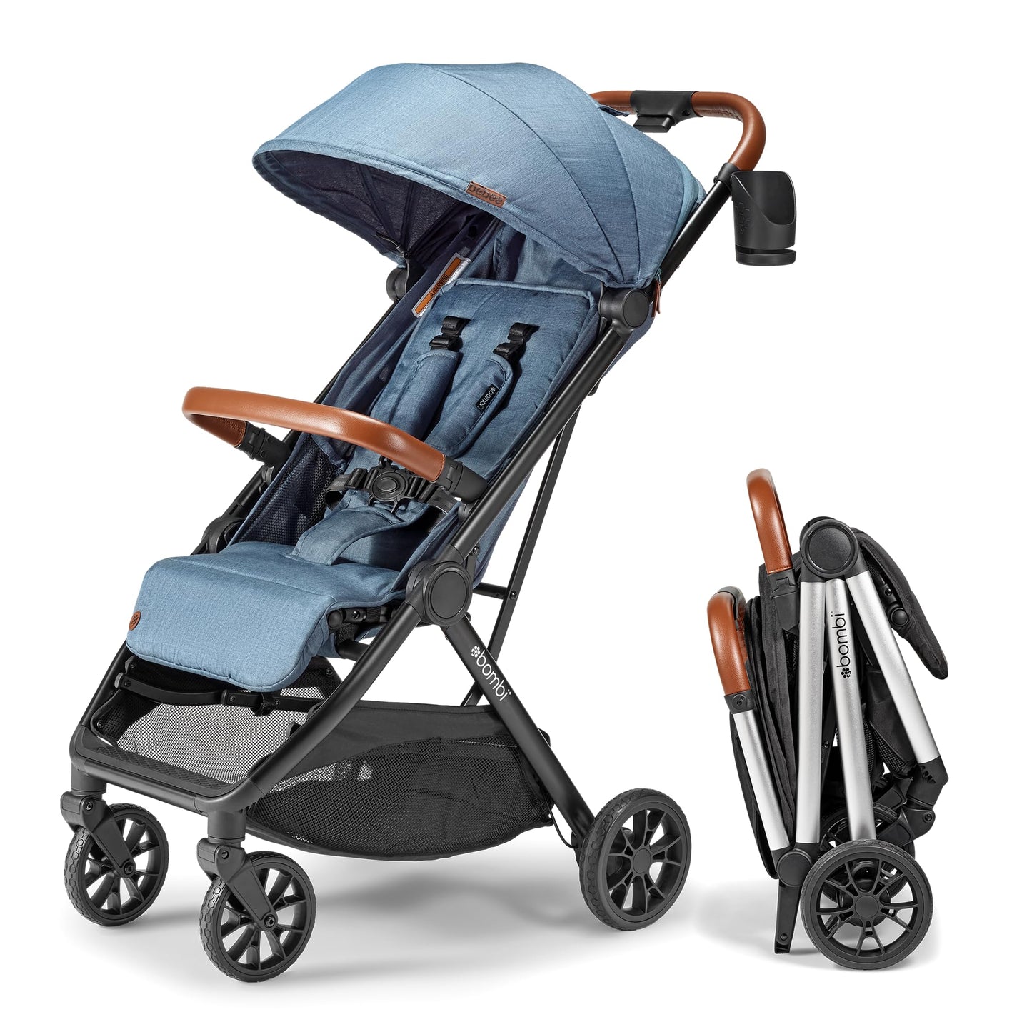 Bombi Bēbee V2 Lightweight Baby Stroller One Hand Fold