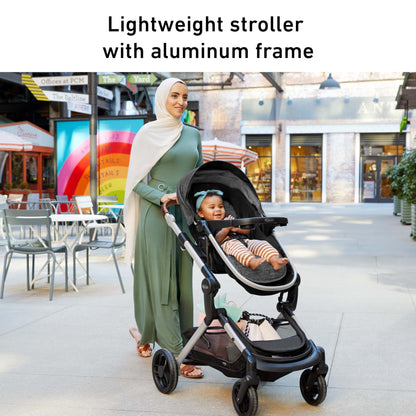 Graco Modes Nest Travel System With Slide2Me Height Adjustable Seat