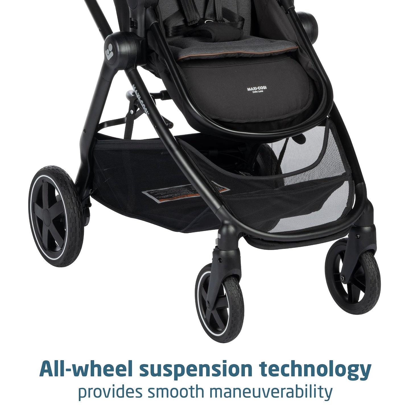 Maxi-Cosi Zelia Luxe 5 In 1 Modular Travel System With Mico Luxe Infant Car Seat