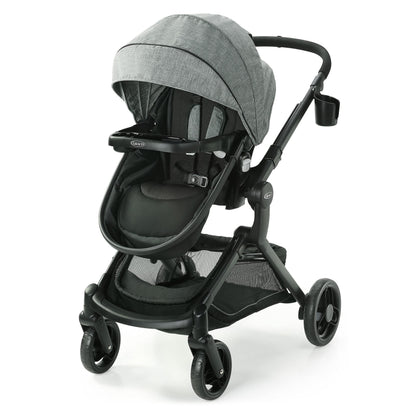 Graco Modes Nest Travel System With Slide2Me Height Adjustable Seat