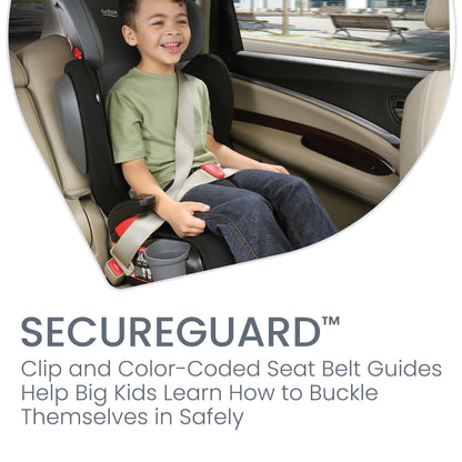 Britax Skyline Belt Positioning Booster Car Seat 2 Stage Design For Growing Kids Dusk Color