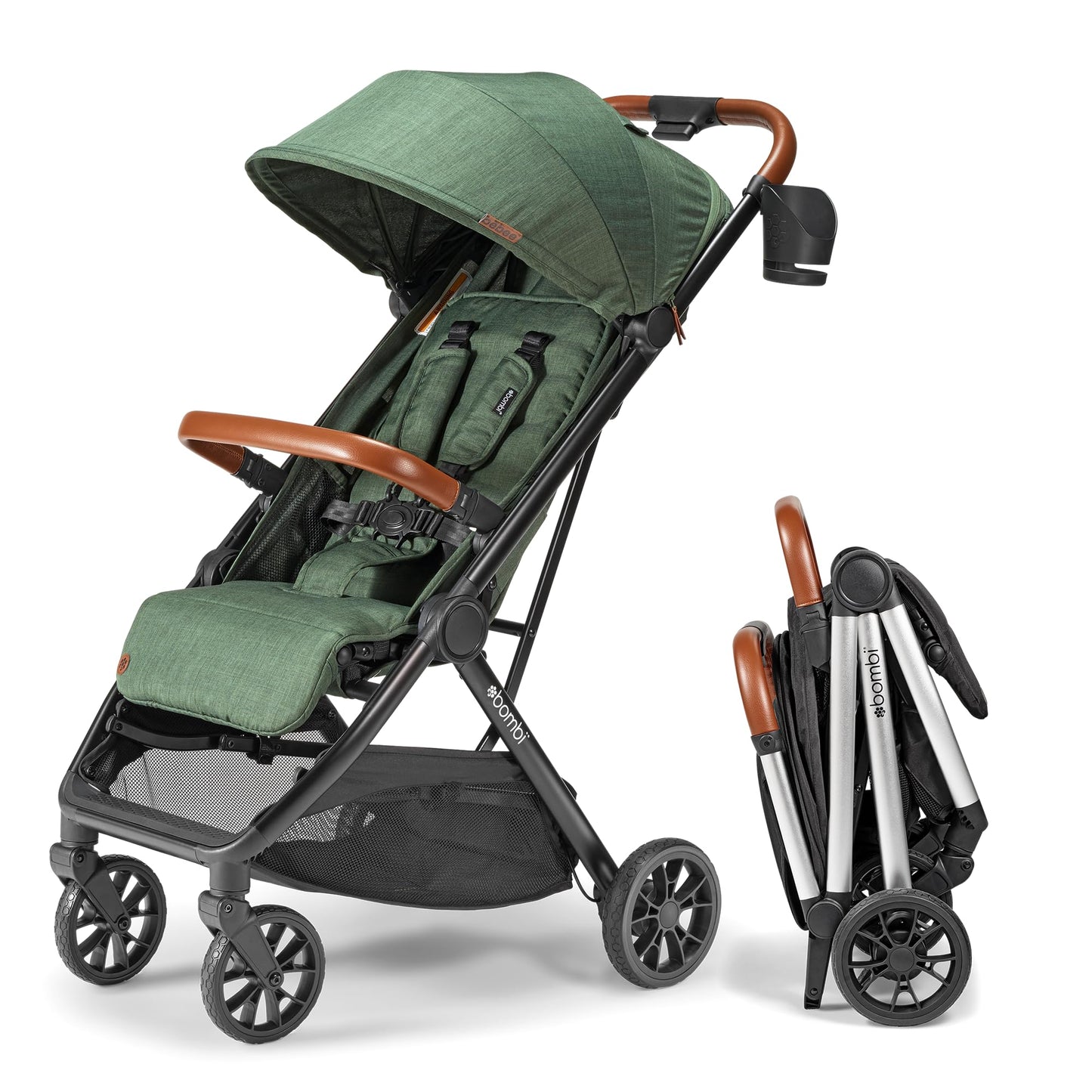Bombi Bēbee V2 Lightweight Baby Stroller One Hand Fold