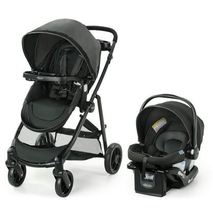 Graco Modes Element Travel System Canter 3In1 Stroller For Infant To Toddler With Car Seat Carrier