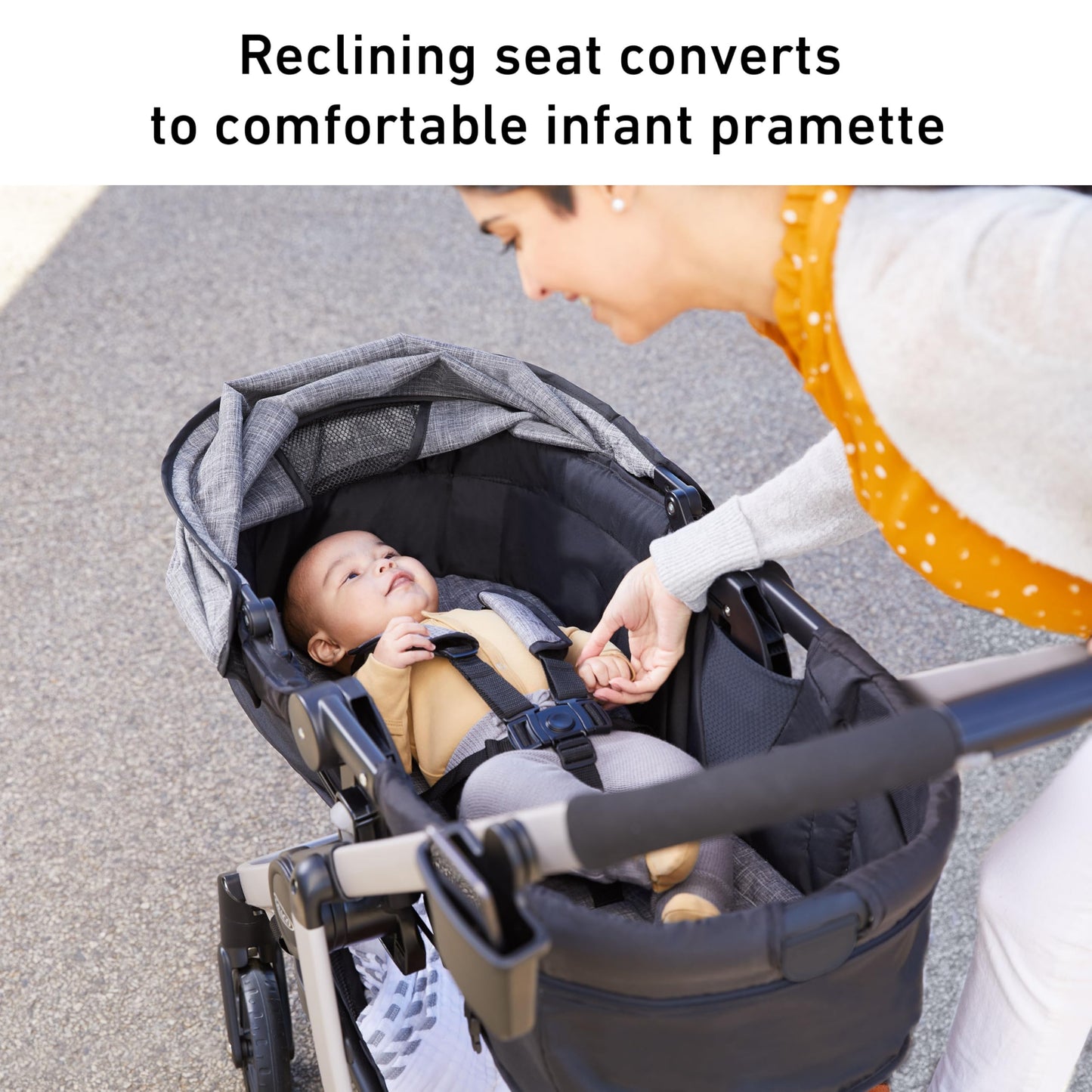 Graco Modes Pramette Travel System 3in1 Infant Car Seat Stroller