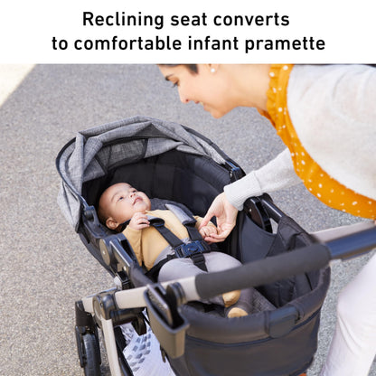 Graco Modes Pramette Travel System 3in1 Infant Car Seat Stroller