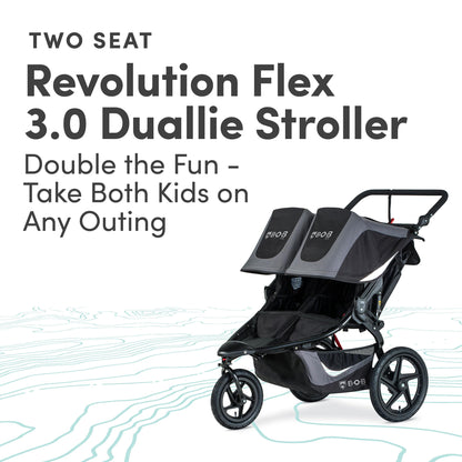 Bob Gear Revolution Flex 3.0 Duallie Jogging Stroller with Suspension