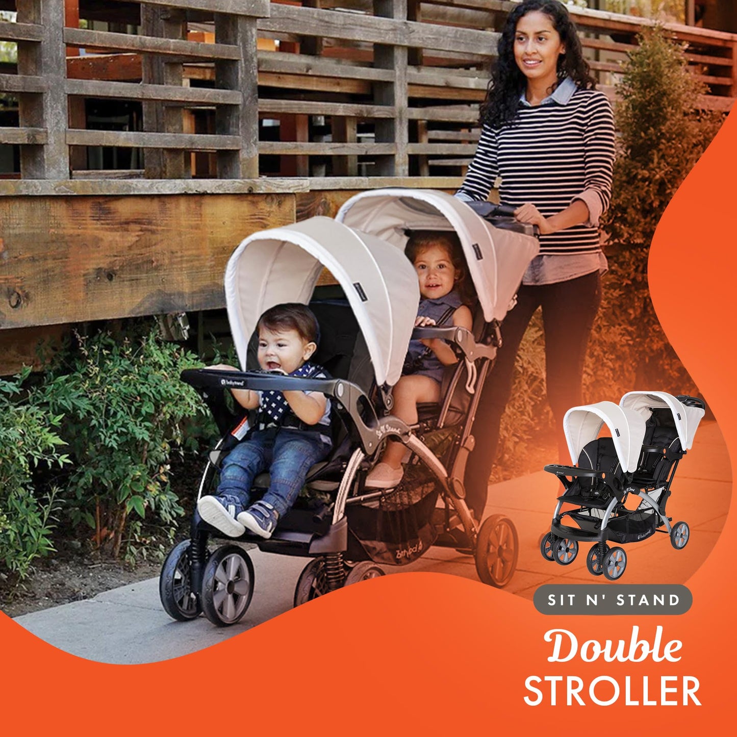 Baby Trend Double Stroller Car Seat Travel System Stormy
