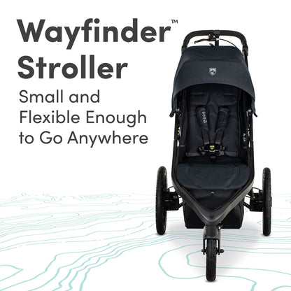 Wayfinder Jogging Stroller With Independent Dual Suspension