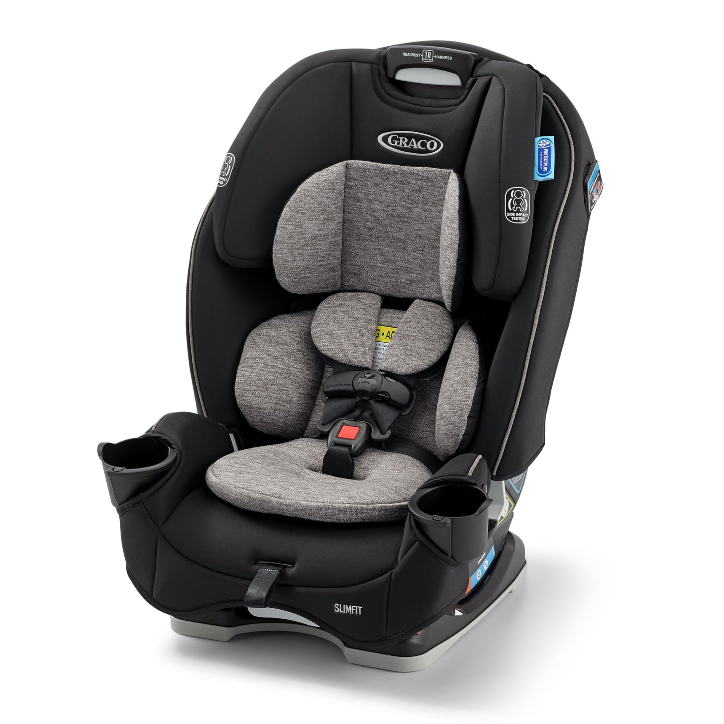 Graco Slimfit 3 In 1 Convertible Car Seat Ultra Space Saving Design For Rear And Forward Facing