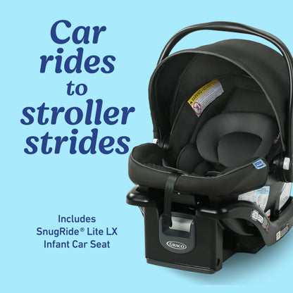 Graco Modes Element Travel System Canter 3In1 Stroller For Infant To Toddler With Car Seat Carrier
