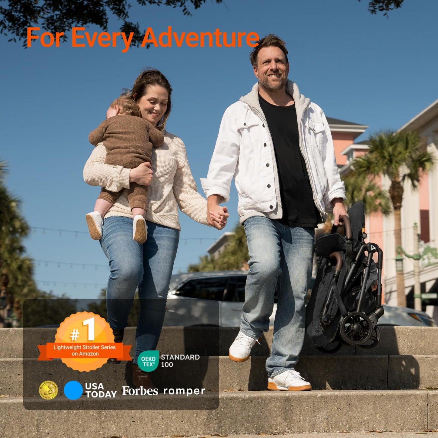 Ultra Air Lightweight Baby Travel Stroller One Handed Fold