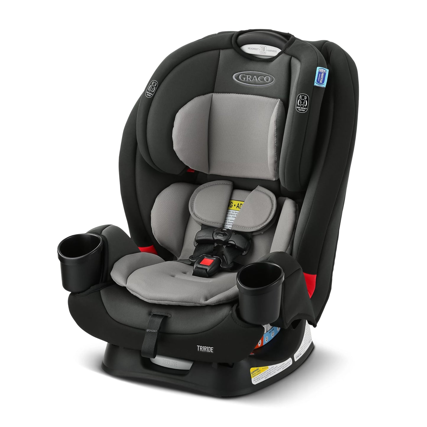 Graco TriRide 3in1 Car Seat Kipling Rear Facing to Booster With Adjustable Headrest
