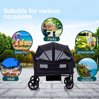 Wagon Stroller For Two All Terrain Travel