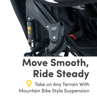 Bob Gear Revolution Flex 3.0 Duallie Jogging Stroller with Suspension