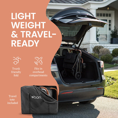 Bombi Bēbee V2 Lightweight Baby Stroller One Hand Fold