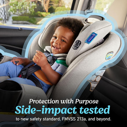 Graco Extend2Fit Convertible Car Seat With 4 Position Extension Panel For Extra Legroom