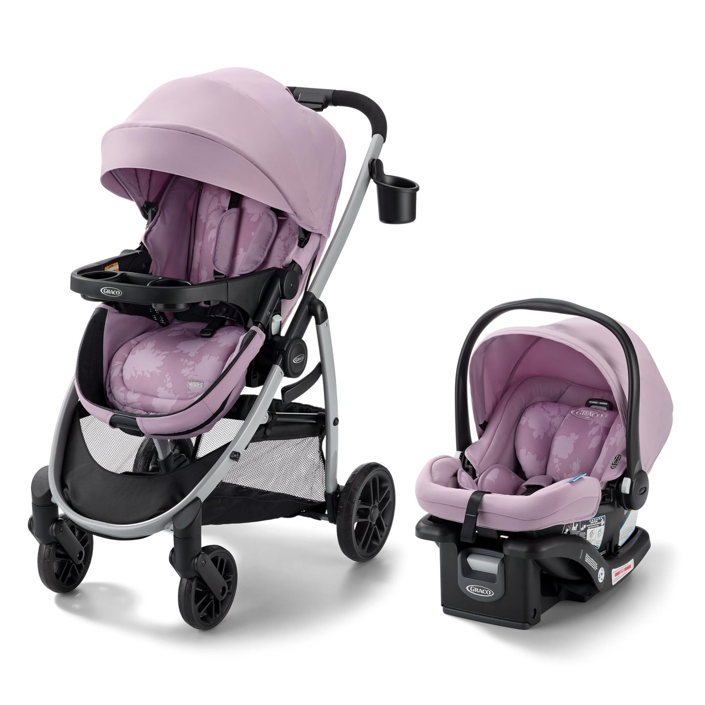 Graco Modes Pramette Travel System 3in1 Infant Car Seat Stroller