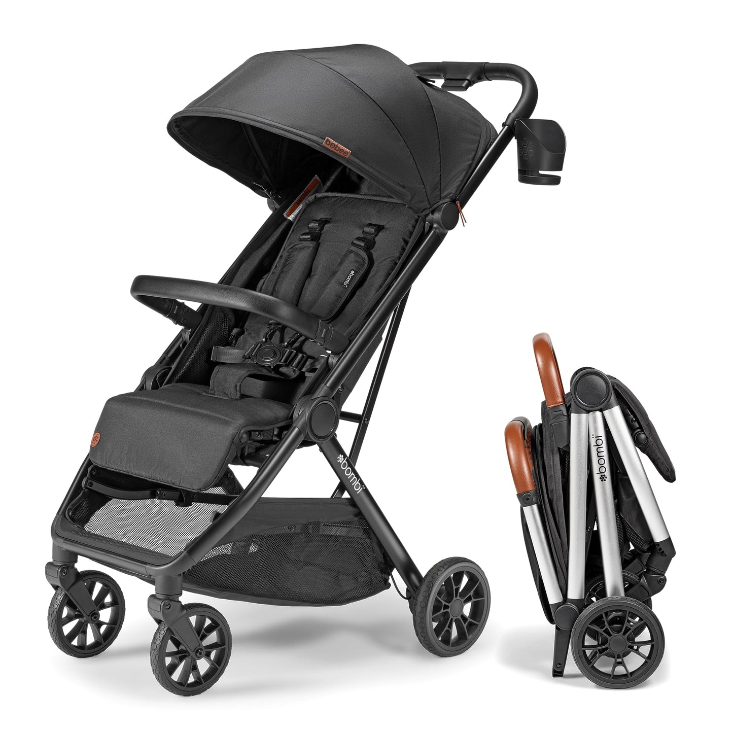 Bombi Bēbee V2 Lightweight Baby Stroller One Hand Fold
