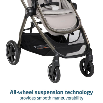 Maxi-Cosi Zelia Luxe 5 In 1 Modular Travel System With Mico Luxe Infant Car Seat