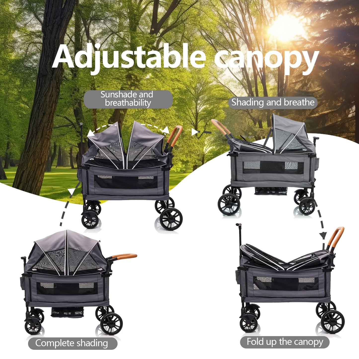 Wagon Stroller For Two All Terrain Travel