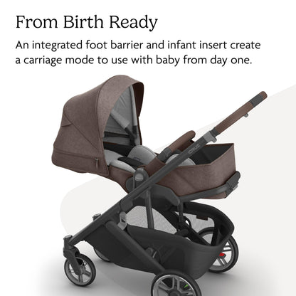 UPPAbaby Cruz V3 Stroller Car Seat Compatible Effortless Day To Day Maneuverability