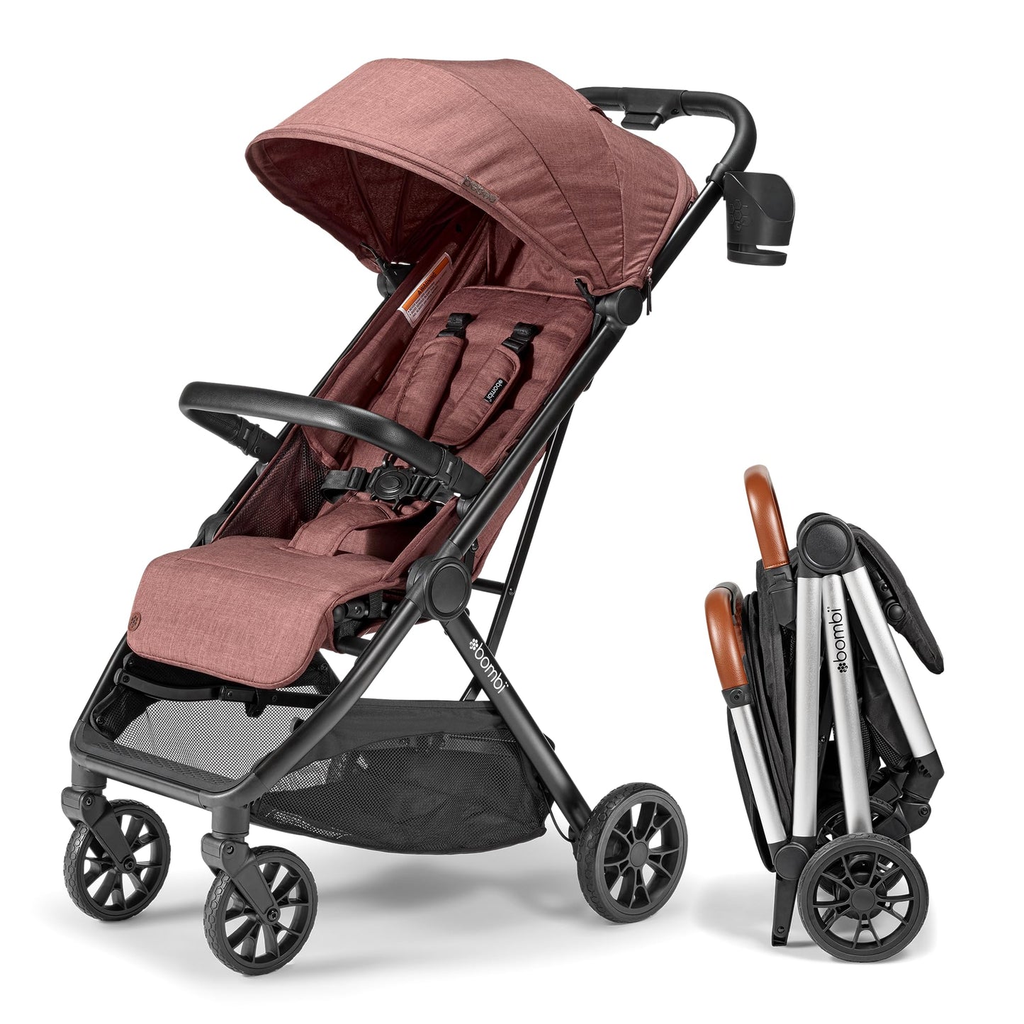 Bombi Bēbee V2 Lightweight Baby Stroller One Hand Fold