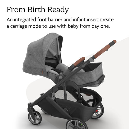UPPAbaby Cruz V3 Stroller Car Seat Compatible Effortless Day To Day Maneuverability
