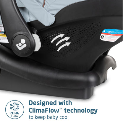 Maxi-Cosi Zelia Luxe 5 In 1 Modular Travel System With Mico Luxe Infant Car Seat