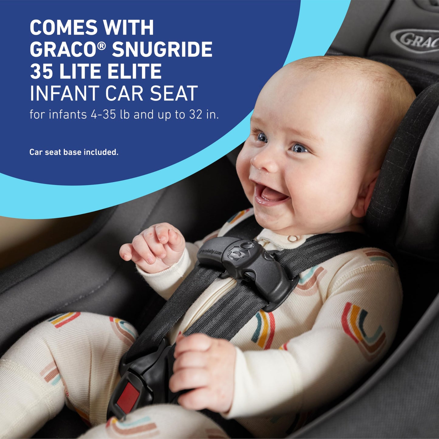 Graco Modes Nest Travel System With Slide2Me Height Adjustable Seat