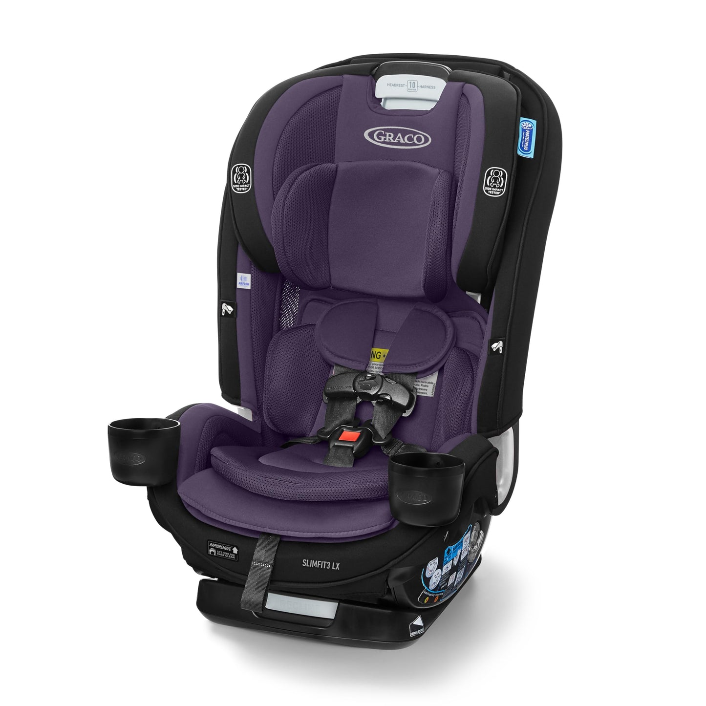 Graco Slimfit 3 In 1 Convertible Car Seat Ultra Space Saving Design For Rear And Forward Facing