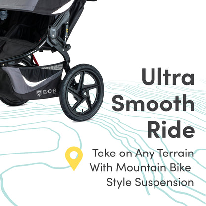Bob Gear Revolution Flex 3.0 Duallie Jogging Stroller with Suspension