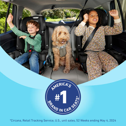 Graco Extend2Fit Convertible Car Seat With 4 Position Extension Panel For Extra Legroom