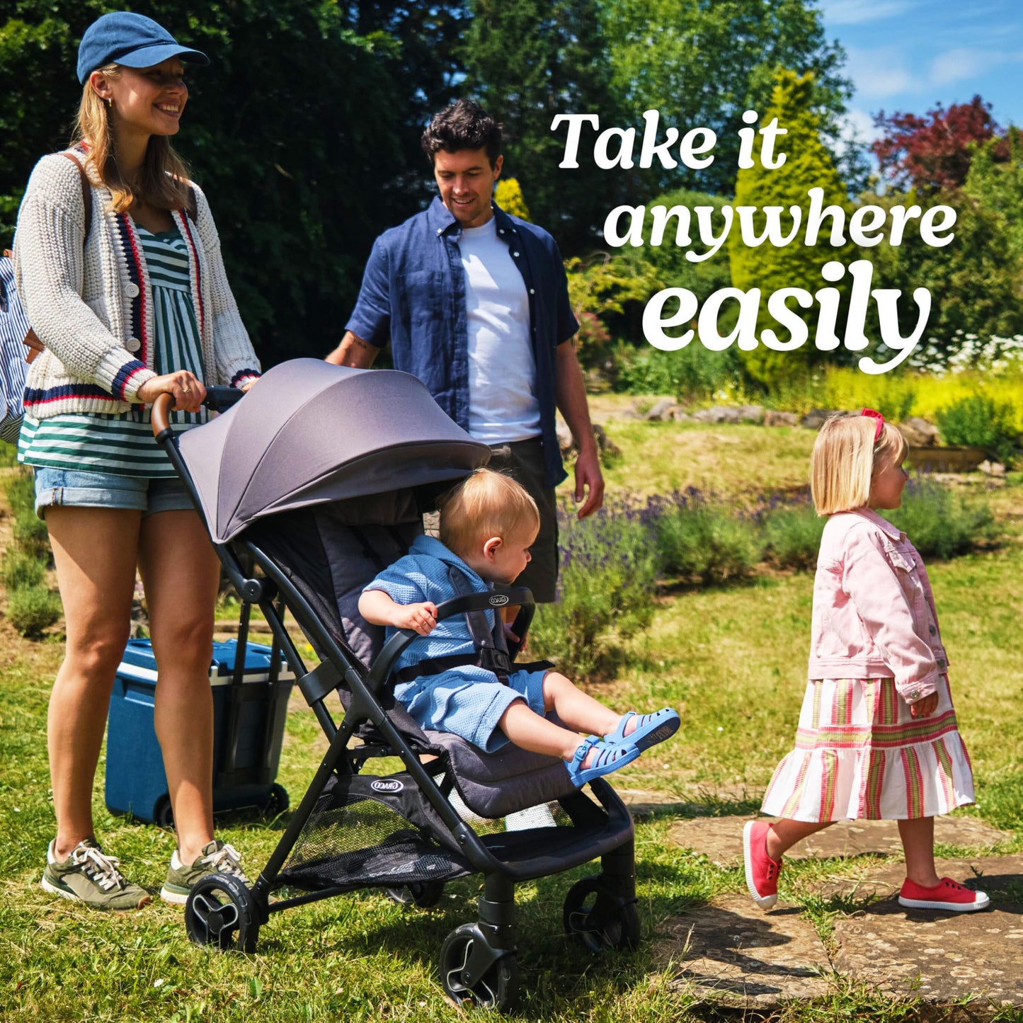 Graco Ready2Jet Compact Stroller With One Hand Automatic Fold For Easy Travel In Any Venue