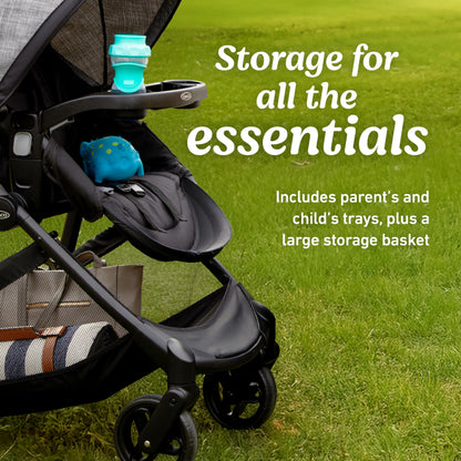 Graco Modes Element Travel System Canter 3In1 Stroller For Infant To Toddler With Car Seat Carrier