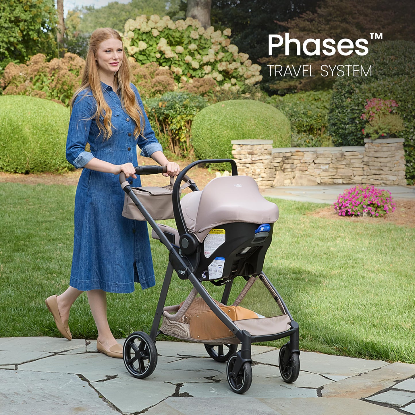 Britax Phases Travel System With Arbor Car Seat And Stroller 6-In-1