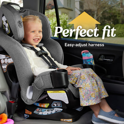Graco Extend2Fit Convertible Car Seat With 4 Position Extension Panel For Extra Legroom
