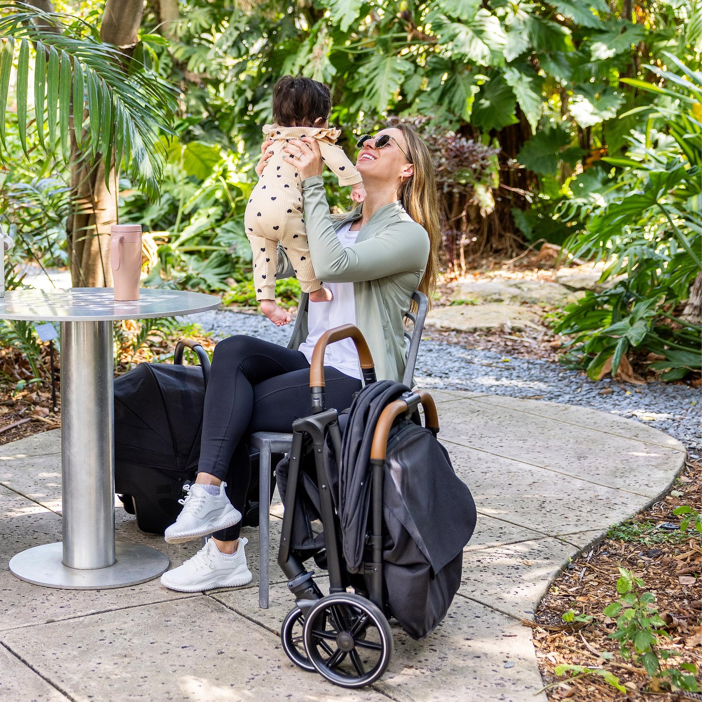 Joie Nutmeg Compact Stroller Lightweight One Hand Fold