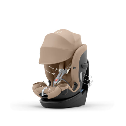 Cybex Callisto G 360 All-In-One Convertible Car Seat - SafetyAssure Protection With SensorSafe Tech