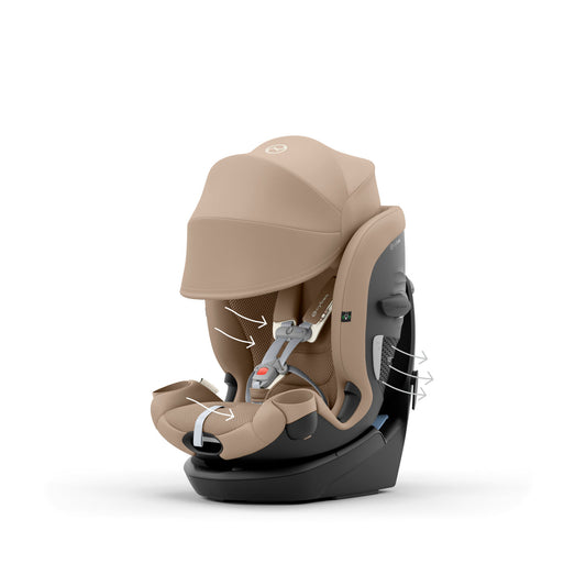 Cybex Callisto G 360 All-In-One Convertible Car Seat - SafetyAssure Protection With SensorSafe Tech