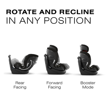 Cybex Callisto G 360 All-In-One Convertible Car Seat - SafetyAssure Protection With SensorSafe Tech